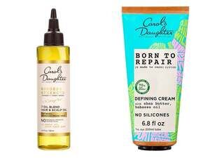 Carol’s Daughter Goddess Strength Hair Oil 4.2oz + Repair Leave-In Cream 6.8oz